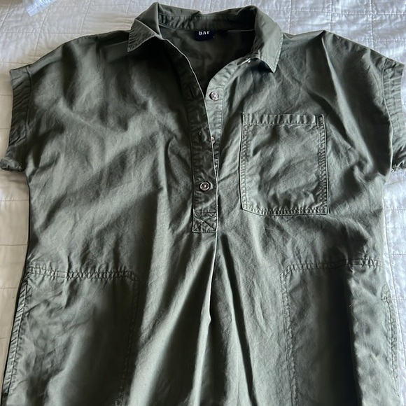 Gap Shirt Dress - Picture 2 of 8